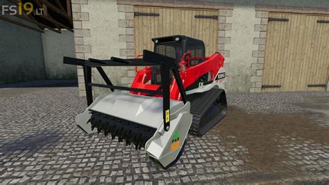 fs19 mod skid steer|fs19 skid steer mulcher.